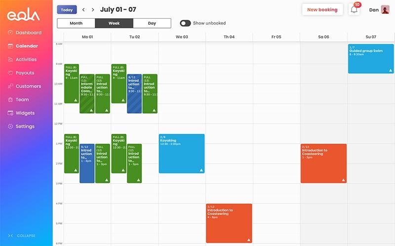 Eola Bookings