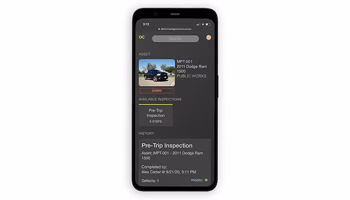 Eptura Asset Operator App