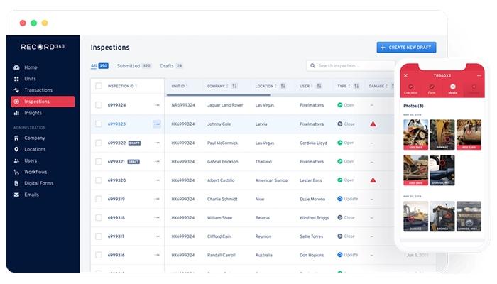 Record360 Equipment Inspection Software