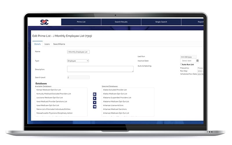 Ethico Thorough Sanction Check Software