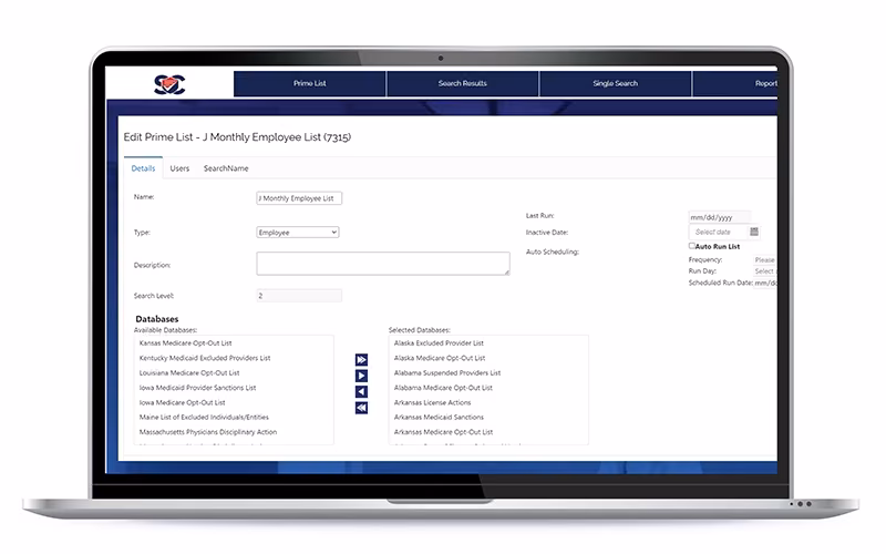Ethico Thorough Sanction Check Software