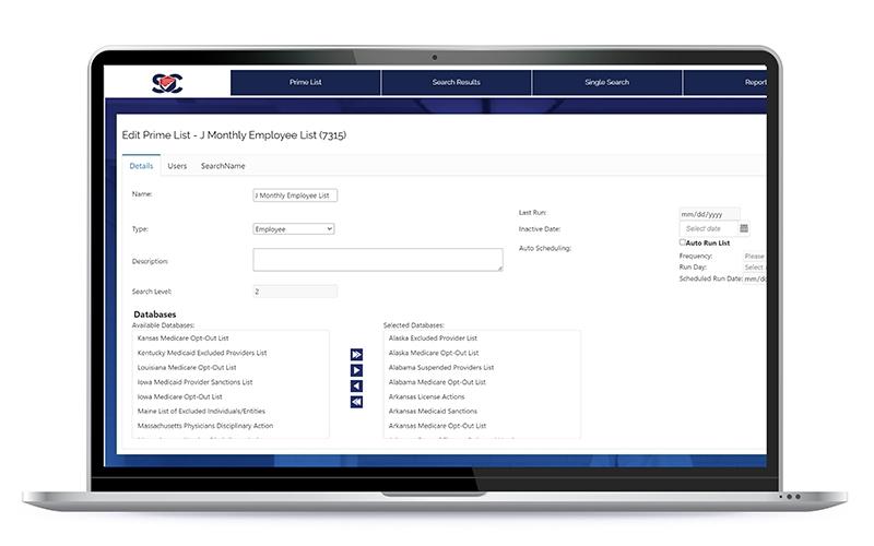 Ethico Thorough Sanction Check Software