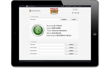 Event Essentials Mobile Ticket Scanning