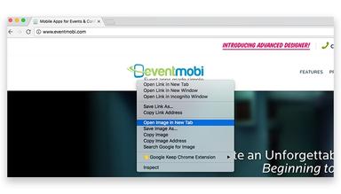 EventMobi Add image