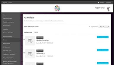 Eventival Event invitations