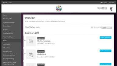 Eventival Event invitations