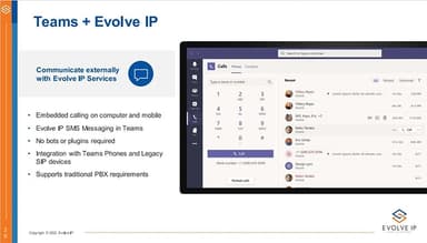 Evolve IP Integration with Microsoft Teams