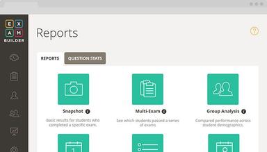 ExamBuilder reports