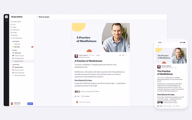 Example post in Circle