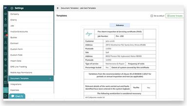 EyeOnTask Job Card