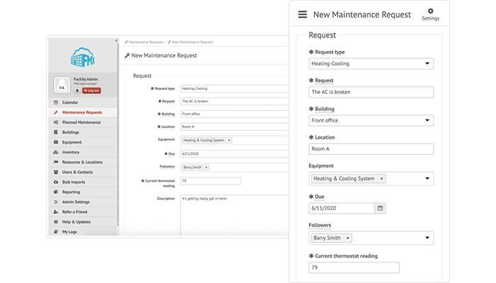 Easily Submit Work Orders