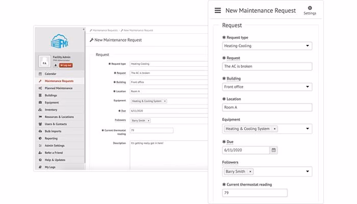 Easily Submit Work Orders