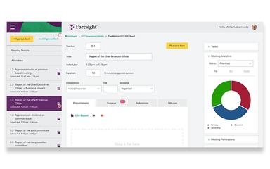 Foresight Agenda Builder Minute Maker And Tasks
