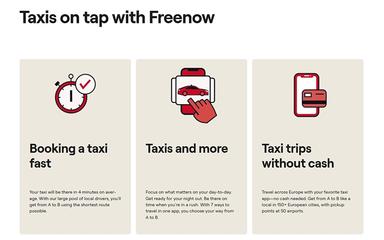 Freenow Taxis
