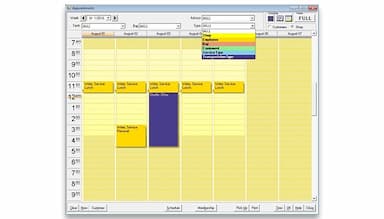 FastTrak Auto Shop Manager Calender Management