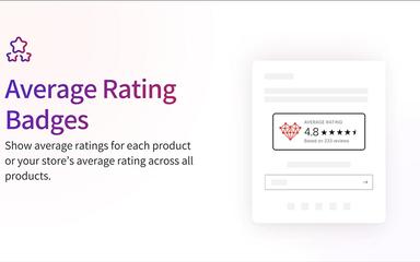 Fera Average Rating Badges