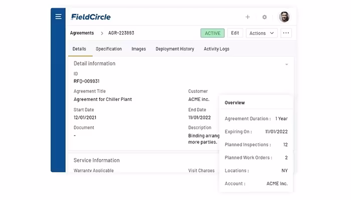 Field Circle Agreements