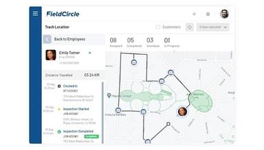 Field Circle Routing