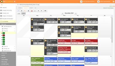 FieldCollaborate Dashboard Calendar