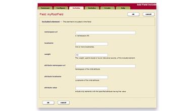 MarkLogic Software Fields Database Settings