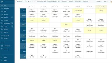 Drag and Drop Scheduling