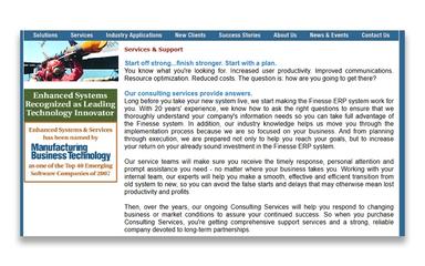 Finesse Services And Support