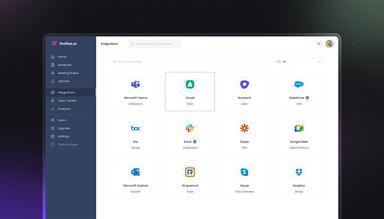 Fireflies software ai-Integrations