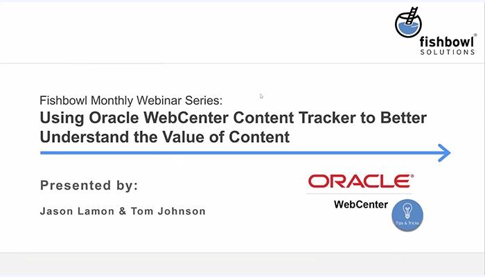 Fishbowl Solutions Monthly Webinar