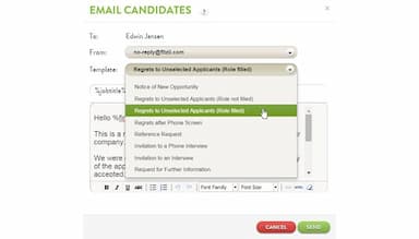 Email templates
