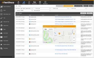 FleetSharp Alerts Report