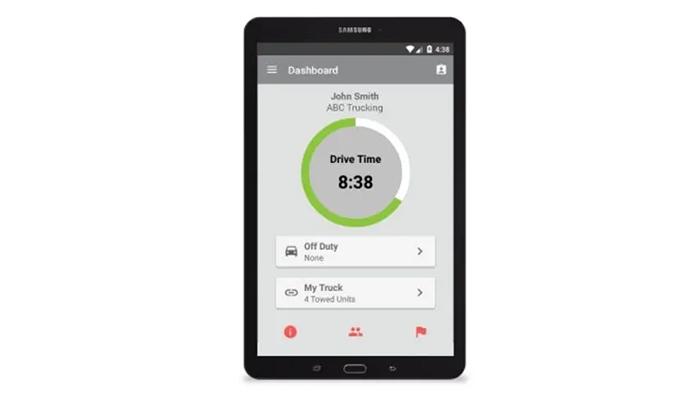 Fleet routing Driver dashboard
