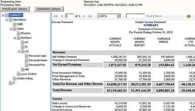 FlexiLedger Consolidated financials