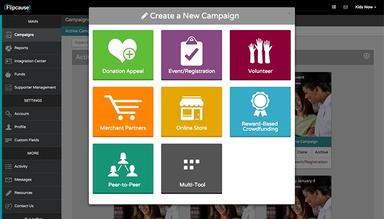 Flipcause Create campaigns