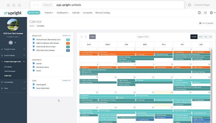 FlipperForce Project Calendar