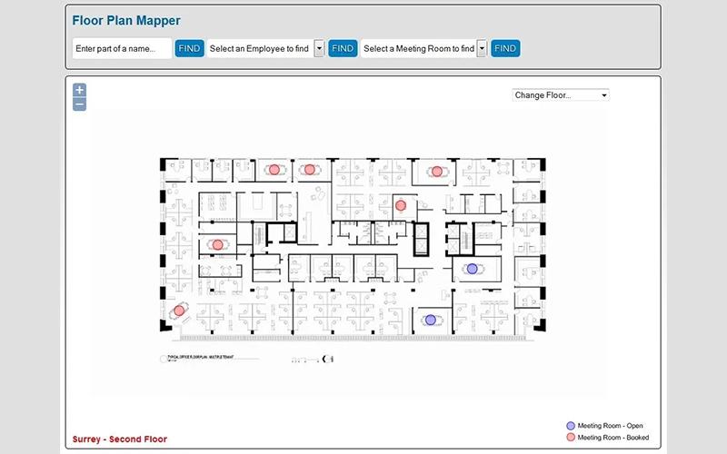 Floor Plan Mapper Main view