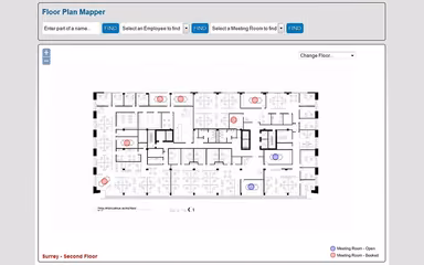 Floor Plan Mapper Main view
