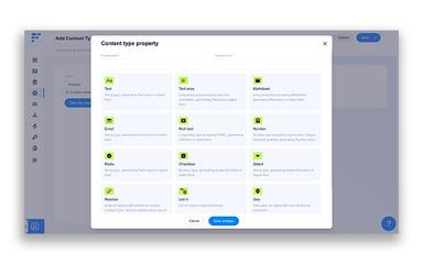 Flotiq Content Type Definitions Creation