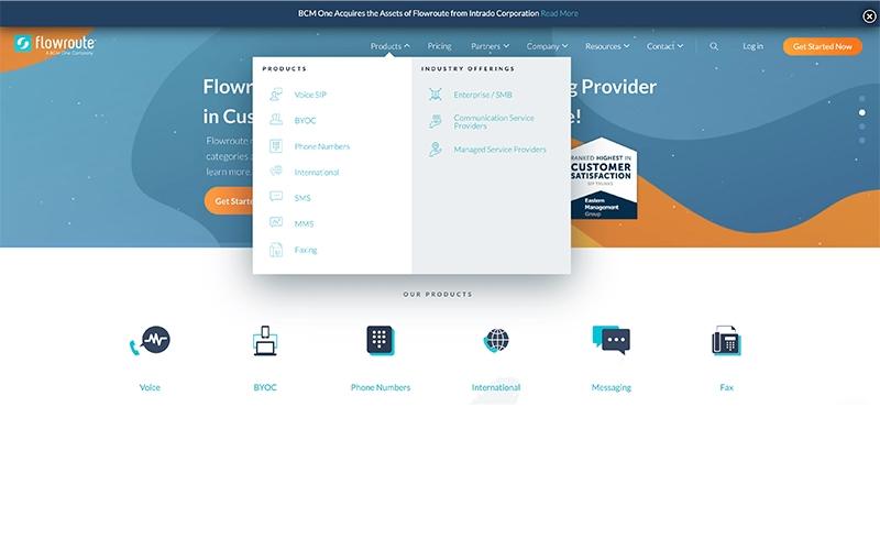 Flowroute Our Products