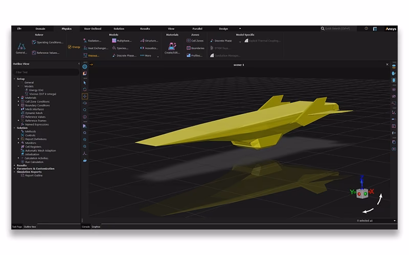 Ansys Fluent Hypersonic