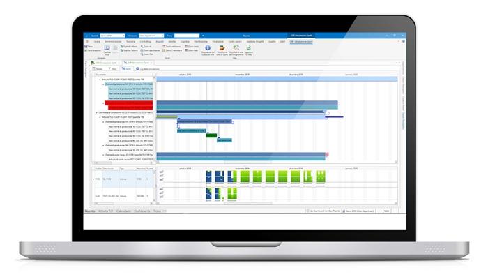 Fluentis ERP production planning