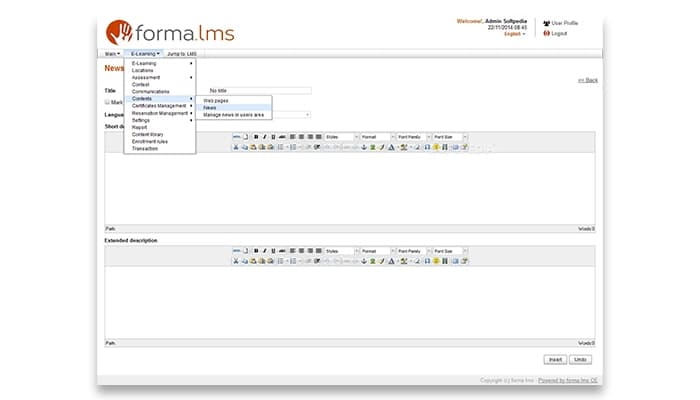 Forma LMS Jump to LMS