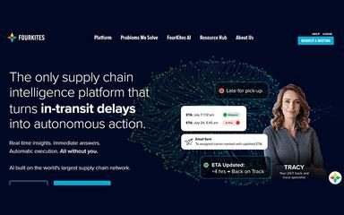 FourKites Home Page