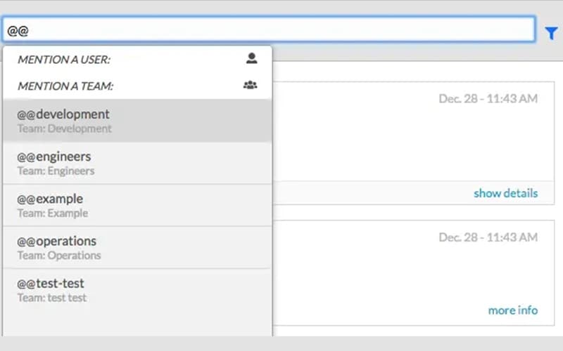 FreeConferenceCall.com Chat Mention