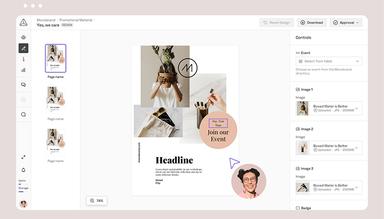 Frontify software Brand-templates