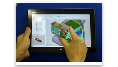 Fujitsu Touchscreen functionality