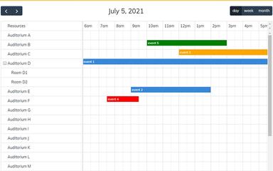 FullCalendar Events Calendar