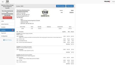 Fullbay Invoicing