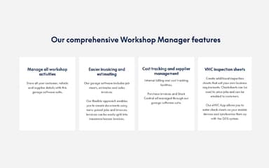 GDS Workshop Features