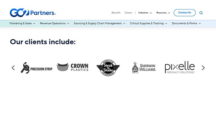 GO2 Partners Clients