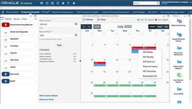 GSI Inc JD Edwards EnterpriseOne Production Scheduler